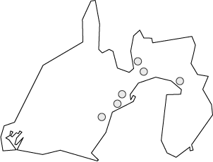 県内7店舗 所在地 地図